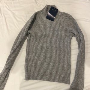 Rare Vintage Brandy Melville Gray Turtleneck sweater NWT